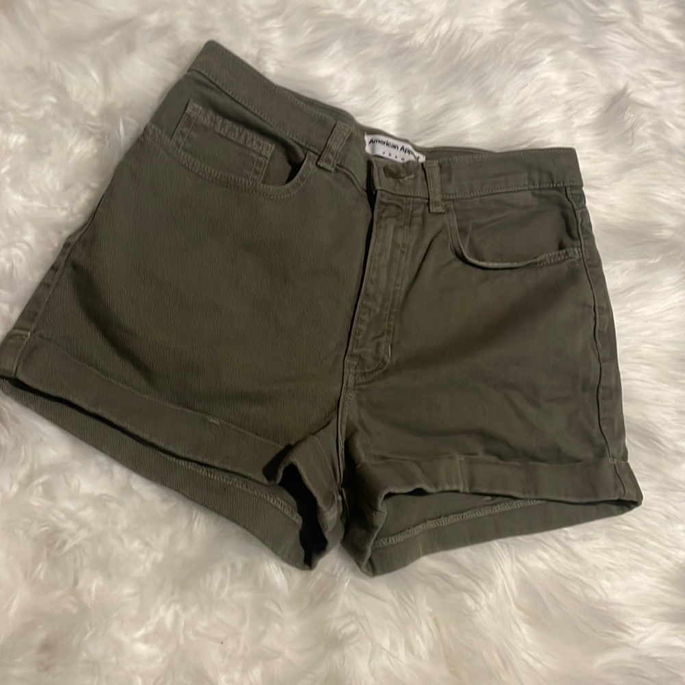 american apparel high waisted shorts